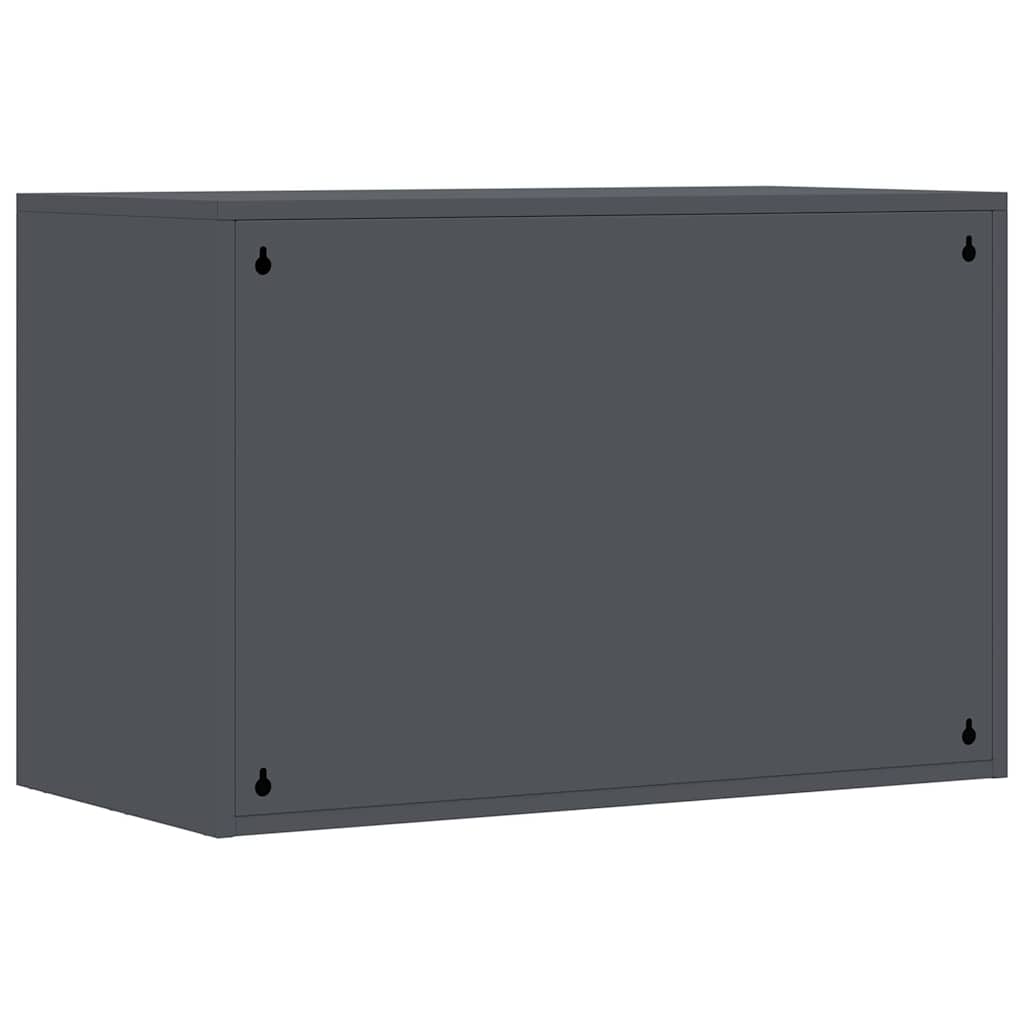 Armadio a muro per garage Antracite 80 x 40 x 53 cm | homemem39