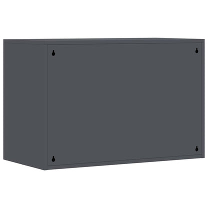 Armadio a muro per garage Antracite 80 x 40 x 53 cm | homemem39