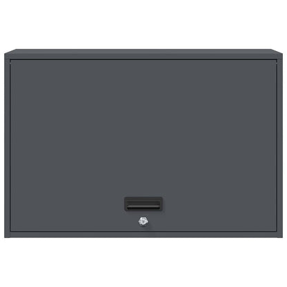 Armadio a muro per garage Antracite 80 x 40 x 53 cm | homemem39