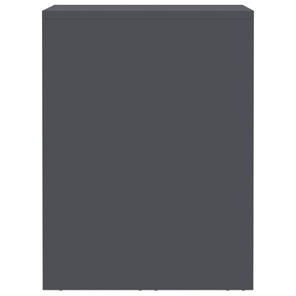 Armadio a muro per garage Antracite 80 x 40 x 53 cm | homemem39