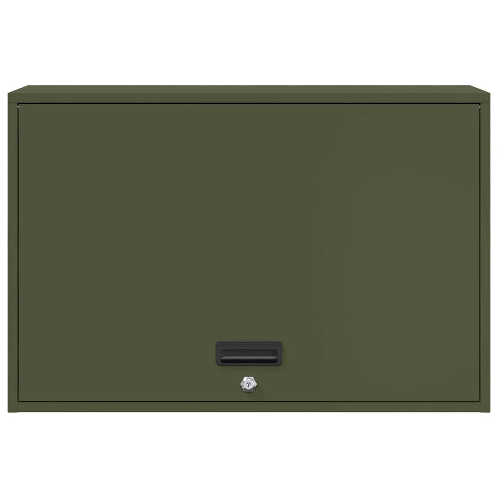 Armadio a muro per garage Oliver verde 80 x 40 x 53 cm | homemem39