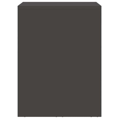 Armadio a muro per garage Nero 60 x 40 x 53 cm | homemem39