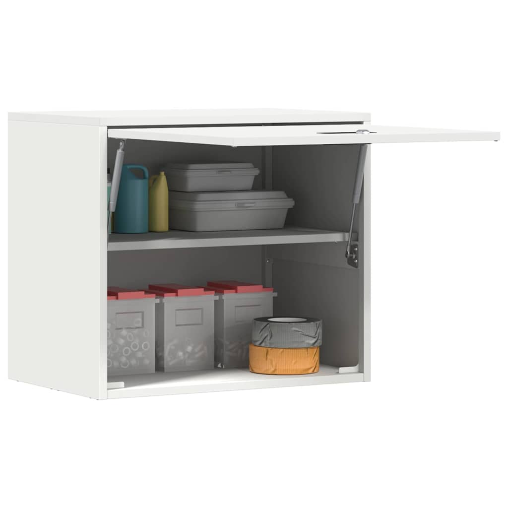 Armadio a muro per garage Bianco 60 x 40 x 53 cm | homemem39