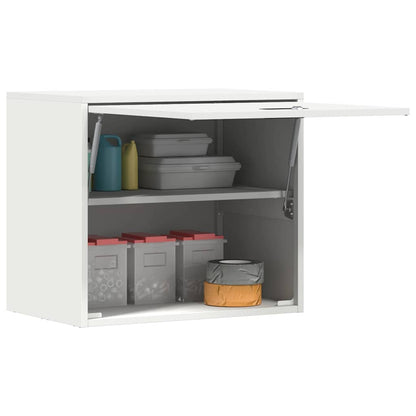 Armadio a muro per garage Bianco 60 x 40 x 53 cm | homemem39