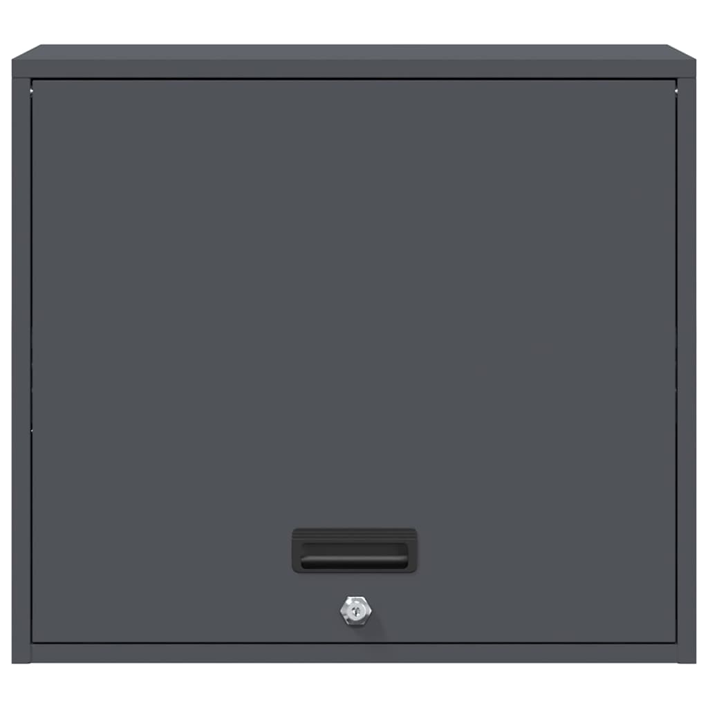Armadio a muro per garage Antracite 60 x 40 x 53 cm | homemem39