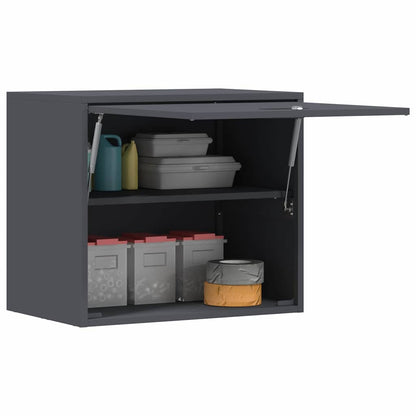 Armadio a muro per garage Antracite 60 x 40 x 53 cm | homemem39
