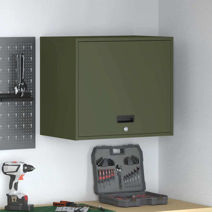 Armadio a muro per garage Oliver verde 60 x 40 x 53 cm | homemem39