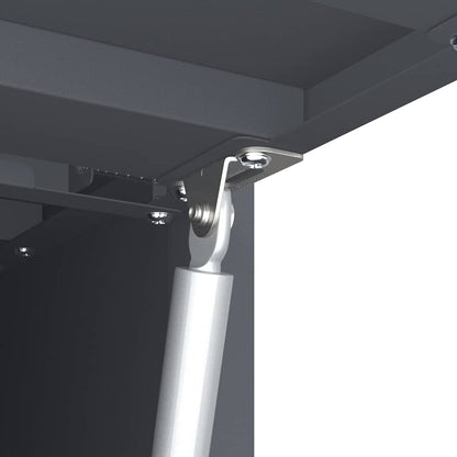 Armadio a muro per garage Antracite 60 x 33 x 35 cm | homemem39