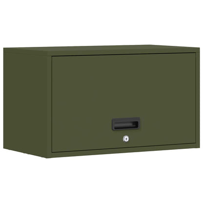Armadio a muro per garage Oliver verde 60 x 33 x 35 cm | homemem39