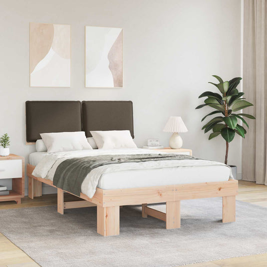 Letto con Testiera Rivestita Talpa 120 x 200 cm Pino massello | homemem39