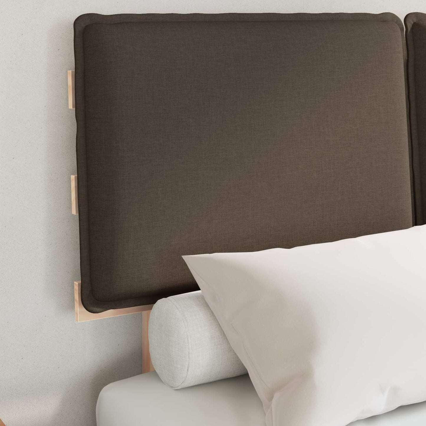 Letto con Testiera Rivestita Talpa 120 x 190 cm Pino massello | homemem39