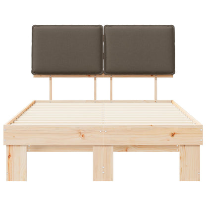 Letto con Testiera Rivestita Talpa 120 x 190 cm Pino massello | homemem39