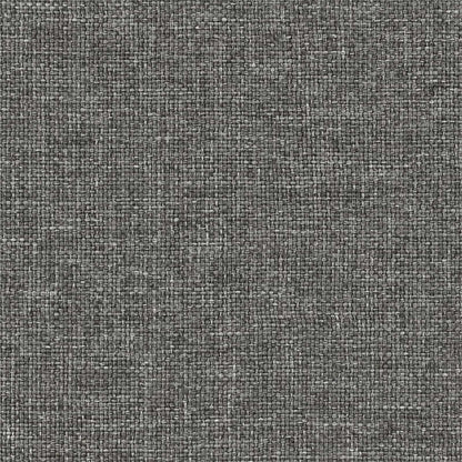 Letto con Testiera Rivestita Grigio chiaro 90 x 190 cm