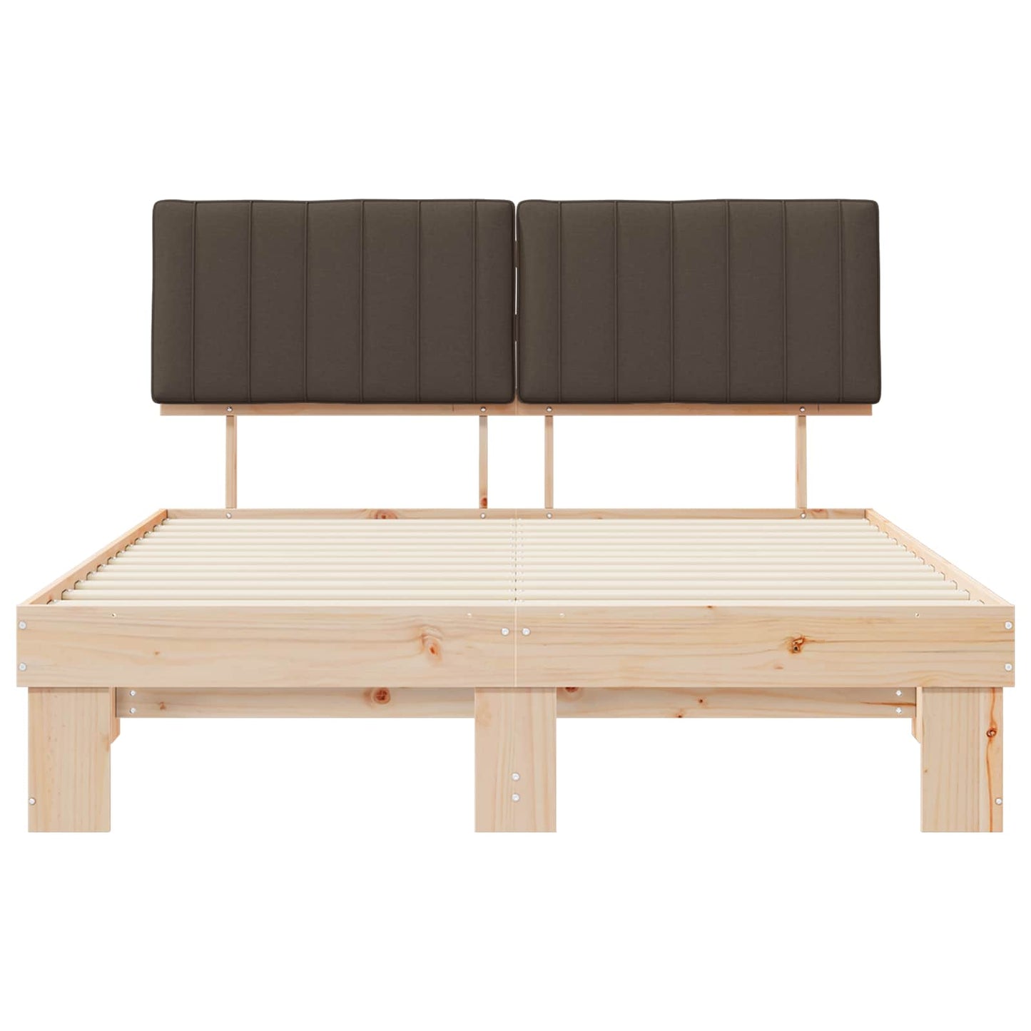 Letto con Testiera Rivestita Talpa 160 x 200 cm Pino massello | homemem39