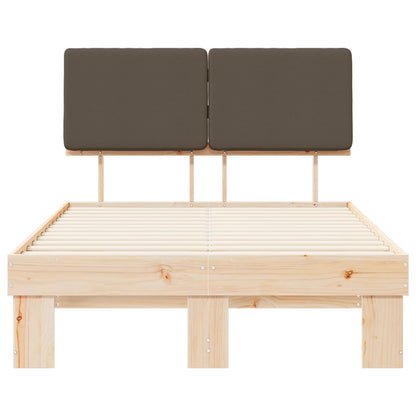 Letto con Testiera Rivestita Talpa 120 x 200 cm Pino massello | homemem39