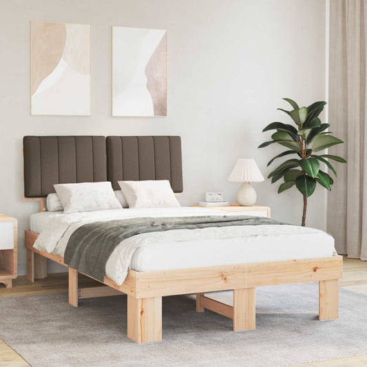 Letto con Testiera Rivestita Talpa 120 x 190 cm Pino massello | homemem39