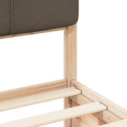Letto con Testiera Rivestita Talpa 90 x 190 cm Pino massello | homemem39