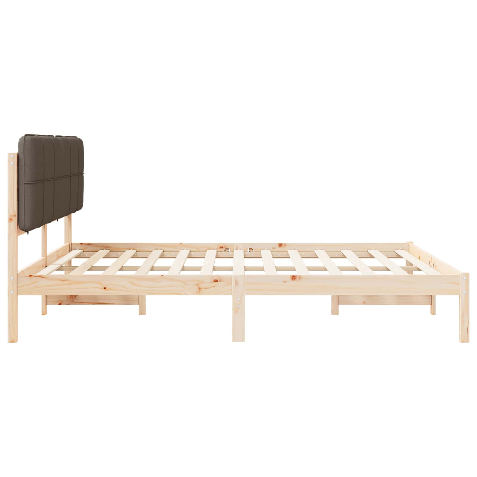Letto con Testiera Rivestita Talpa 180 x 200 cm Pino massello | homemem39