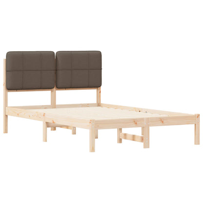 Letto con Testiera Rivestita Talpa 120 x 200 cm Pino massello | homemem39