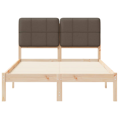 Letto con Testiera Rivestita Talpa 120 x 200 cm Pino massello | homemem39