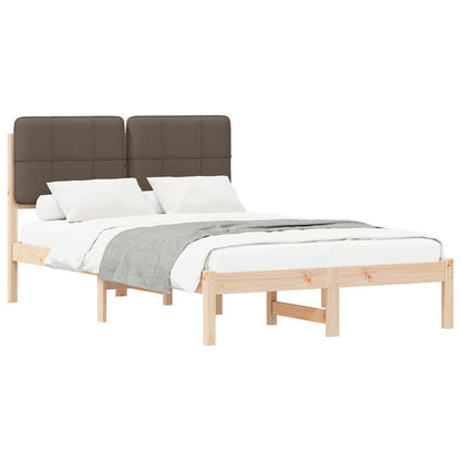 Letto con Testiera Rivestita Talpa 120 x 190 cm Pino massello | homemem39