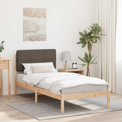 Letto con Testiera Rivestita Talpa 90 x 200 cm Pino massello | homemem39