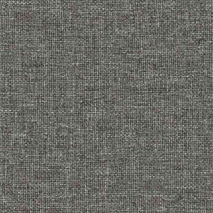 Letto con Testiera Rivestita Grigio chiaro 140 x 190 cm