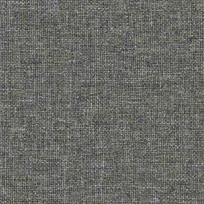 Letto con Testiera Rivestita Grigio chiaro 135 x 190 cm