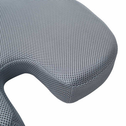 Cuscino per la seduta Grigio 47 x 37 x 8 cm Schiuma Memory | homemem39