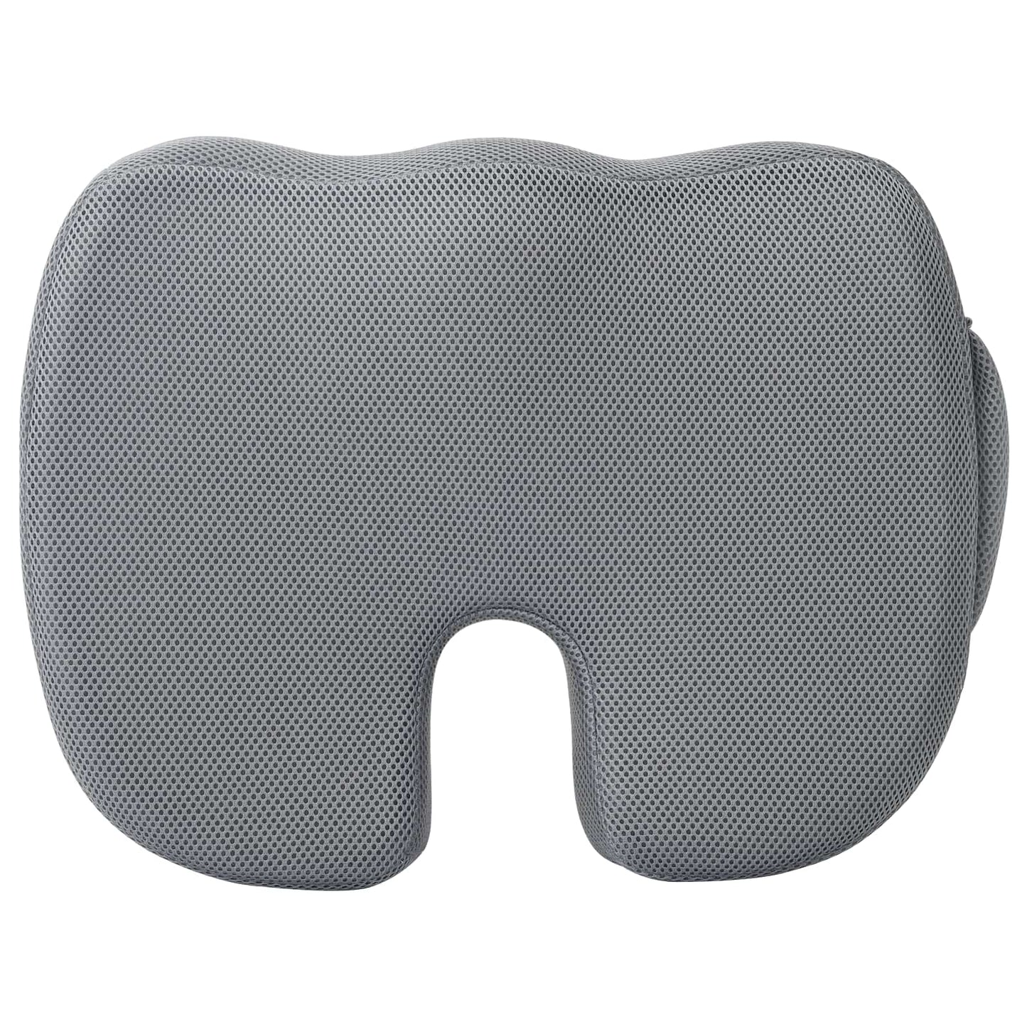 Cuscino per la seduta Grigio 47 x 37 x 8 cm Schiuma Memory | homemem39