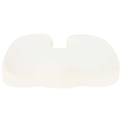 Cuscino per la seduta Nero 47 x 36,5 x 8 cm Schiuma Memory | homemem39