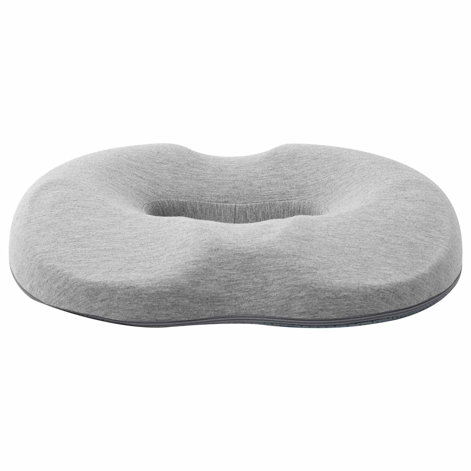 Cuscino per la seduta Grigio chiaro 42 x 36,5 x 8 cm | homemem39