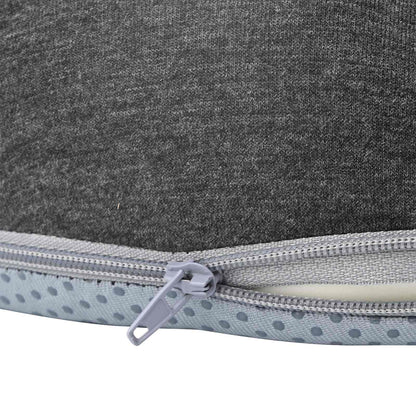 Cuscino per la seduta Grigio scuro 42 x 36,5 x 8 cm | homemem39