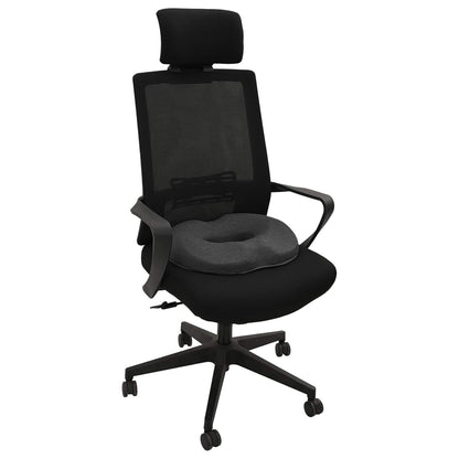 Cuscino per la seduta Grigio scuro 42 x 36,5 x 8 cm | homemem39