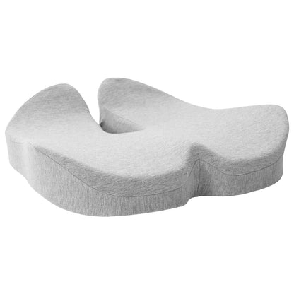 Cuscino per la seduta Grigio chiaro 50 x 43 x 10 cm | homemem39
