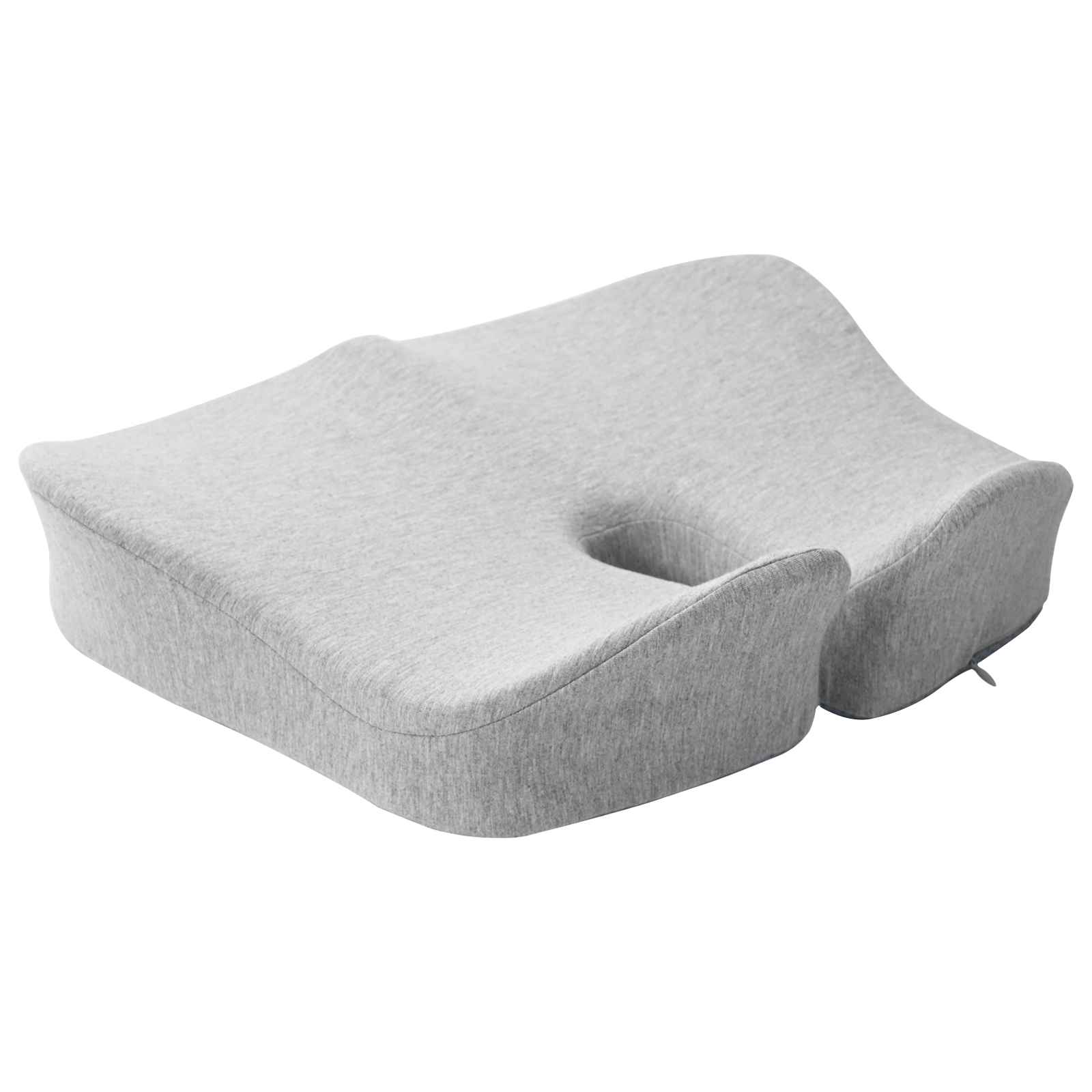 Cuscino per la seduta Grigio chiaro 50 x 43 x 10 cm | homemem39