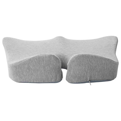 Cuscino per la seduta Grigio chiaro 50 x 43 x 10 cm | homemem39