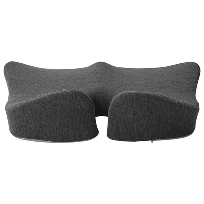 Cuscino per la seduta Grigio scuro 50 x 43 x 10 cm | homemem39