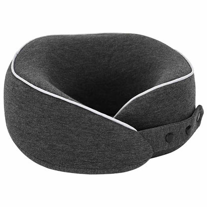 Cuscino da viaggio per il collo Grigio scuro Schiuma Memory | homemem39