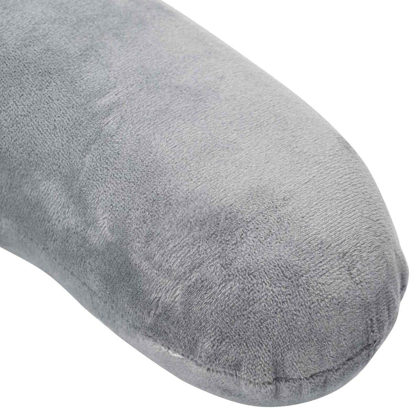 Cuscino da viaggio per il collo Grigio Schiuma Memory | homemem39