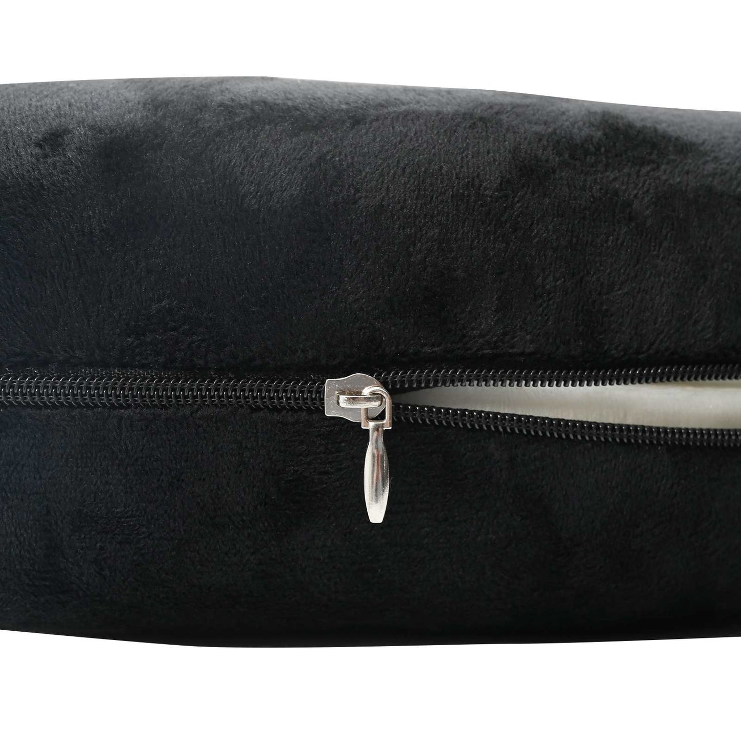 Cuscino da viaggio per il collo Nero Schiuma Memory | homemem39