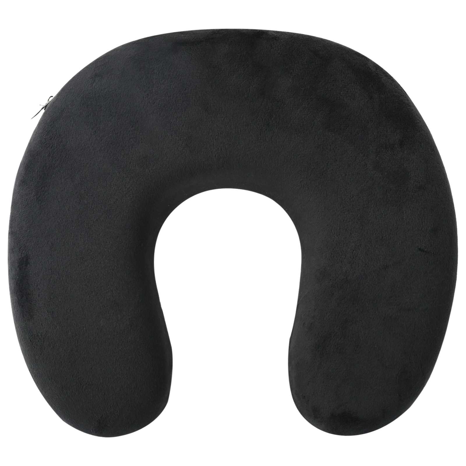 Cuscino da viaggio per il collo Nero Schiuma Memory | homemem39