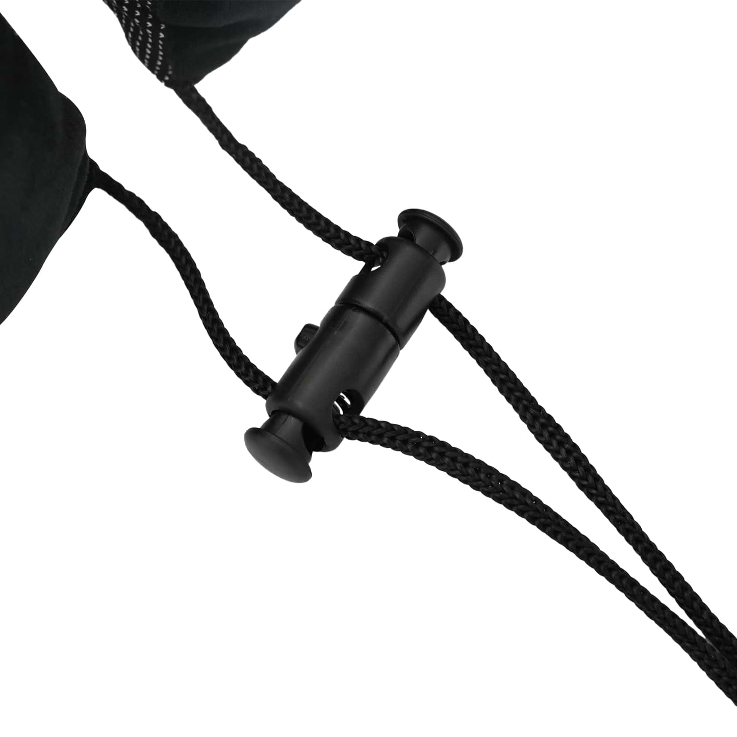 Cuscino da Viaggio per il Collo Regolabile Nero 27 x 26 x 14 cm | homemem39