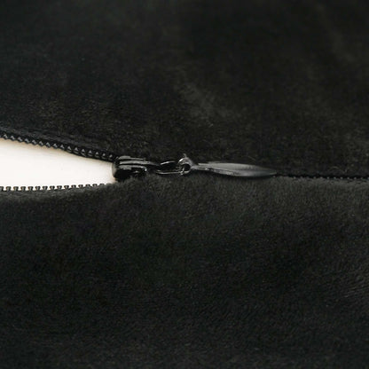 Cuscino da Viaggio per il Collo Regolabile Nero 27 x 26 x 14 cm | homemem39