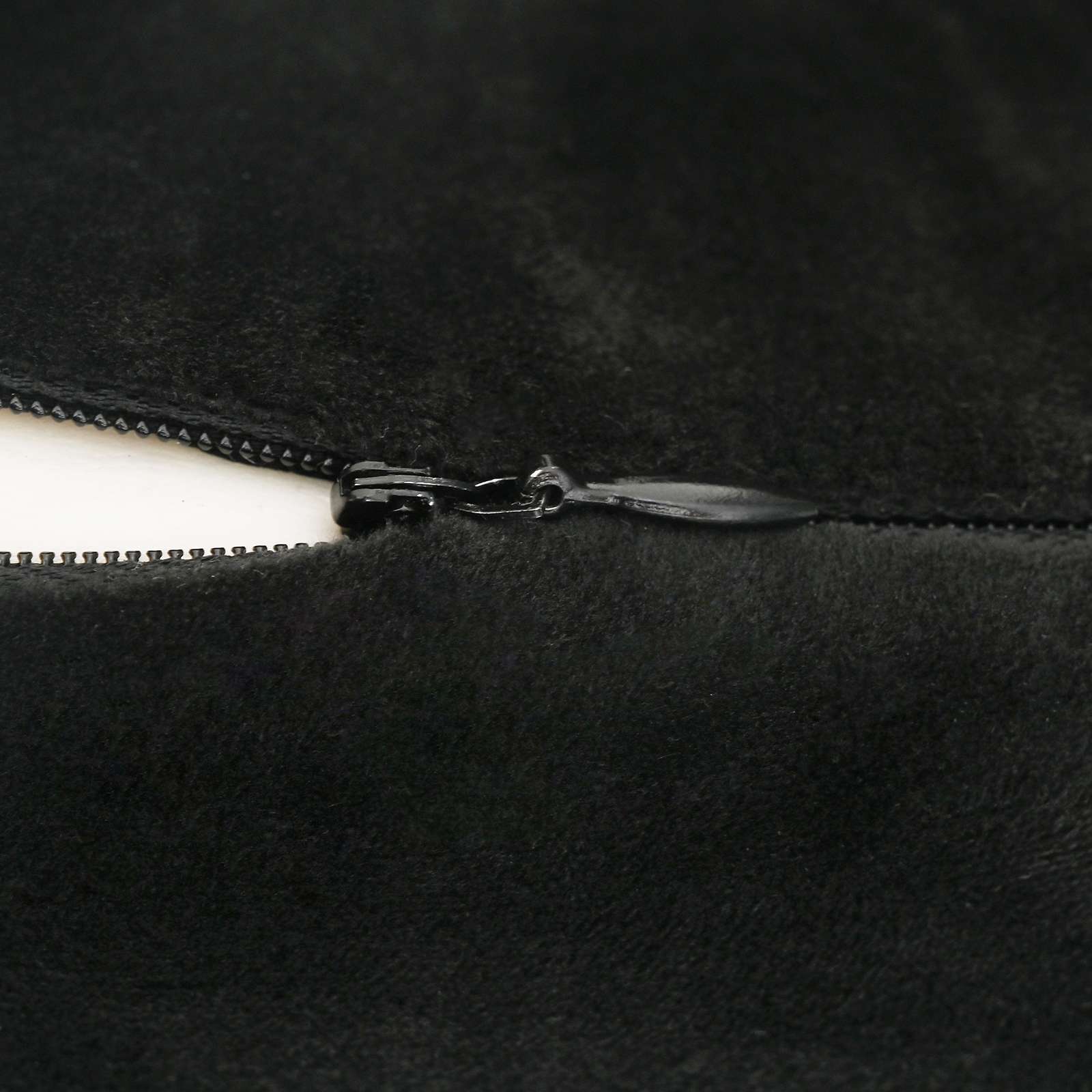 Cuscino da Viaggio per il Collo Regolabile Nero 27 x 26 x 14 cm | homemem39