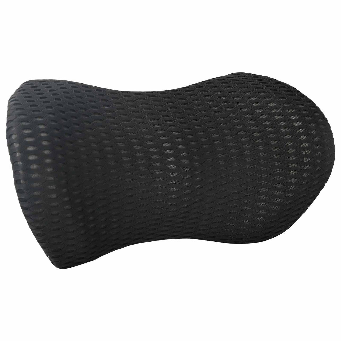 Cuscino lombare Nero Schiuma Memory 46 x 24 x 11 cm | homemem39