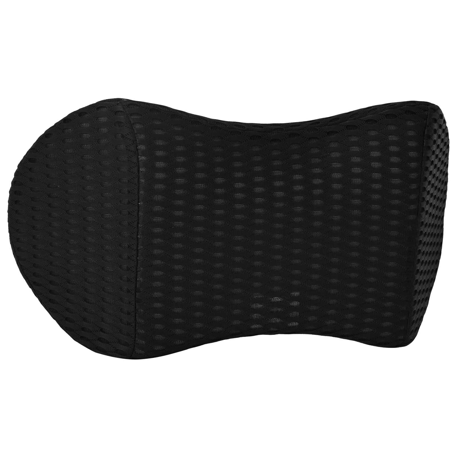 Cuscino lombare Nero Schiuma Memory 46 x 24 x 11 cm | homemem39