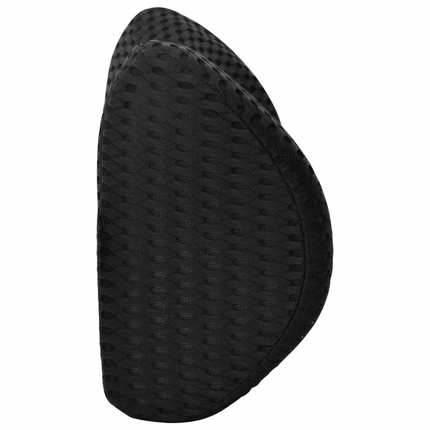 Cuscino lombare Nero Schiuma Memory 46 x 24 x 11 cm | homemem39