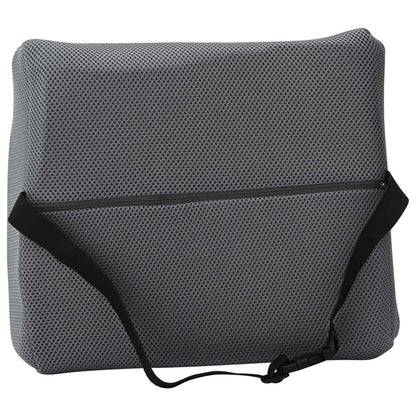 Cuscino lombare Grigio Schiuma Memory 36 x 30 x 12 cm | homemem39