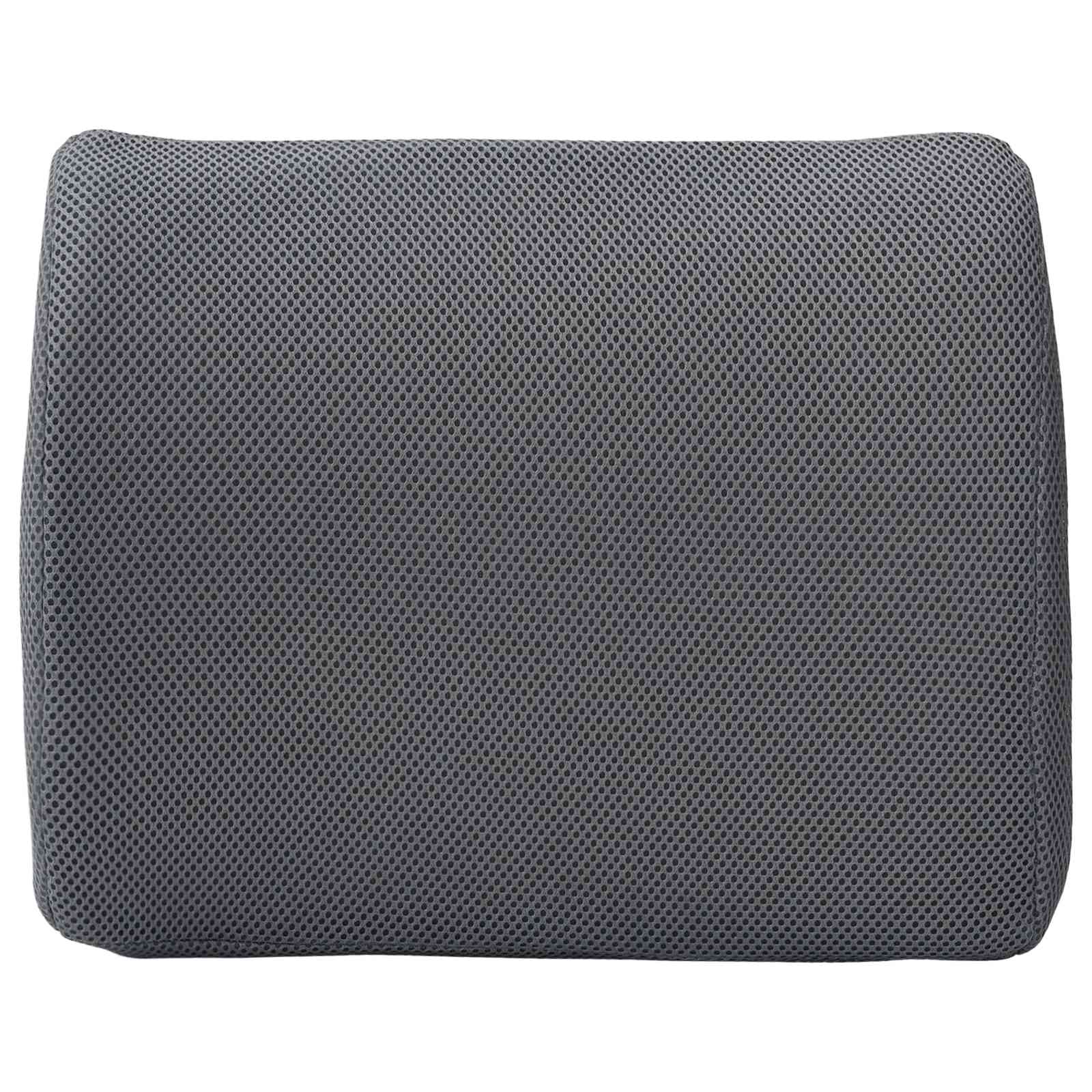 Cuscino lombare Grigio Schiuma Memory 36 x 30 x 12 cm | homemem39